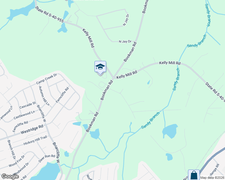 map of restaurants, bars, coffee shops, grocery stores, and more near 103 Glen Jacobs Road in Elgin