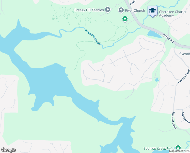 map of restaurants, bars, coffee shops, grocery stores, and more near 112 Estates At The Lake Drive in Canton