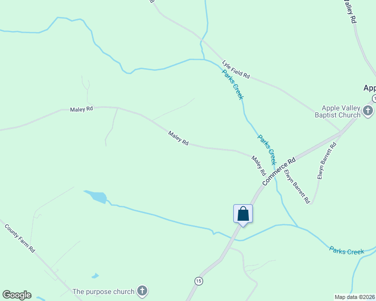 map of restaurants, bars, coffee shops, grocery stores, and more near 429 Maley Road in Jefferson