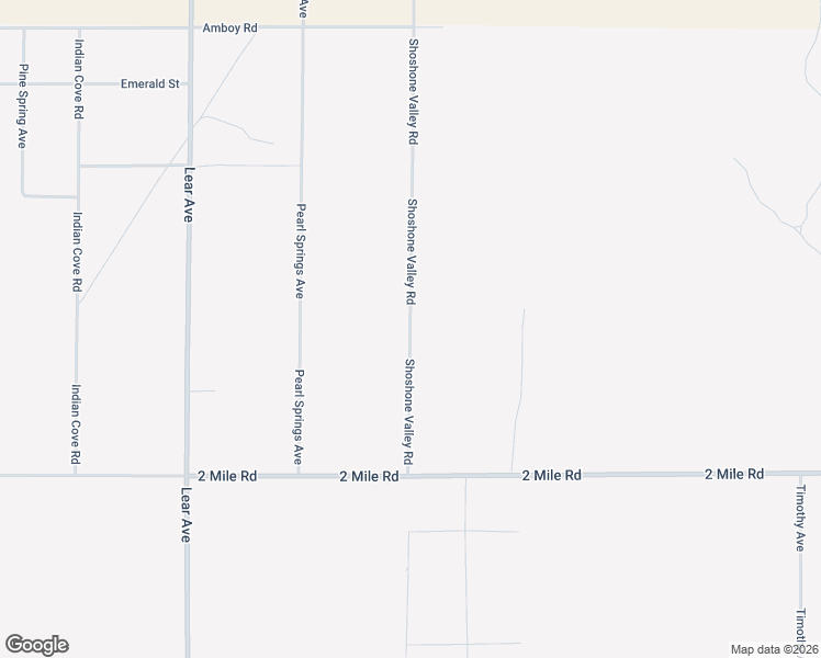 map of restaurants, bars, coffee shops, grocery stores, and more near 5440 Shoshone Valley Road in Twentynine Palms