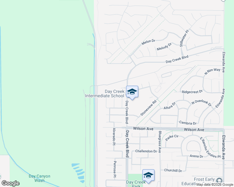 map of restaurants, bars, coffee shops, grocery stores, and more near 5482 Rutland Court in Rancho Cucamonga