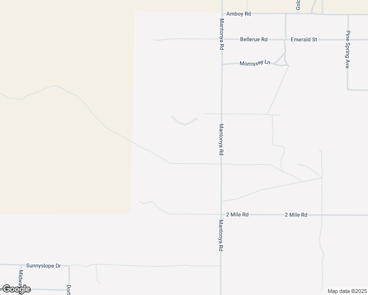 map of restaurants, bars, coffee shops, grocery stores, and more near 68390 Siesta Drive in Twentynine Palms