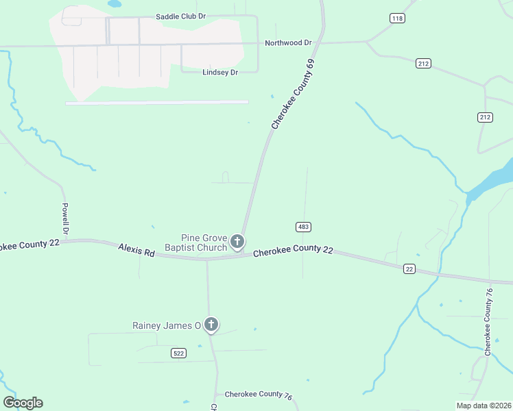 map of restaurants, bars, coffee shops, grocery stores, and more near 2575 County Road 69 in Centre