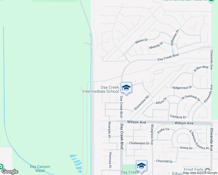 map of restaurants, bars, coffee shops, grocery stores, and more near 5482 Rutland Court in Rancho Cucamonga