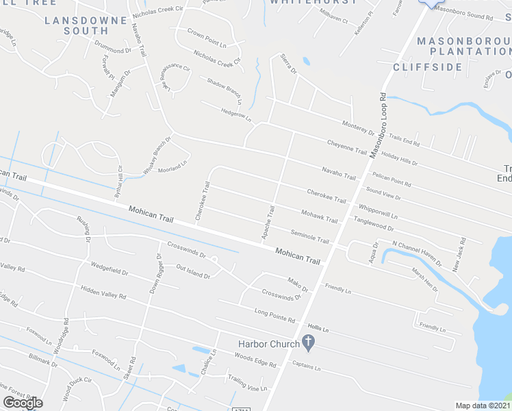 map of restaurants, bars, coffee shops, grocery stores, and more near 209 Mohawk Trail in Wilmington