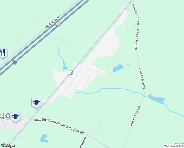map of restaurants, bars, coffee shops, grocery stores, and more near 1799B Fort Jackson Road in Lugoff