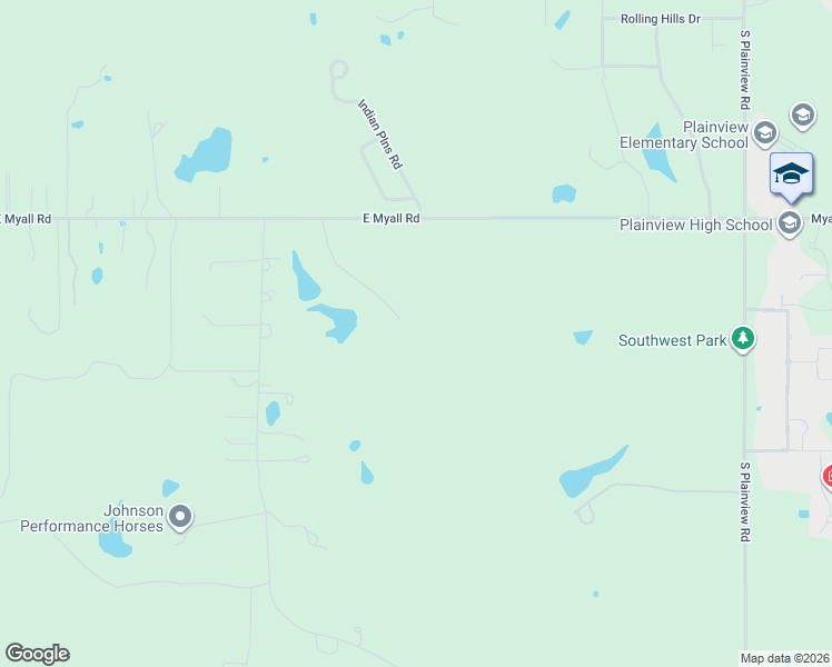 map of restaurants, bars, coffee shops, grocery stores, and more near 5037 East Myall Road in Ardmore