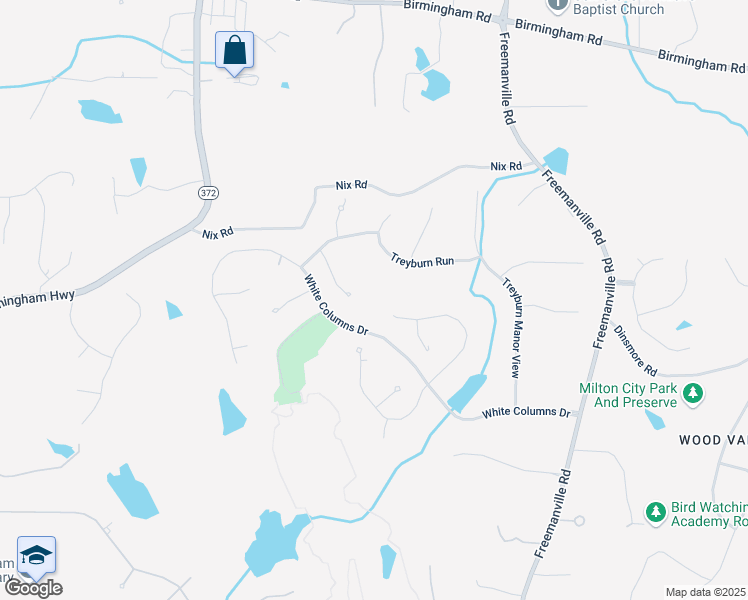 map of restaurants, bars, coffee shops, grocery stores, and more near 945 Hampton Bluff Drive in Alpharetta