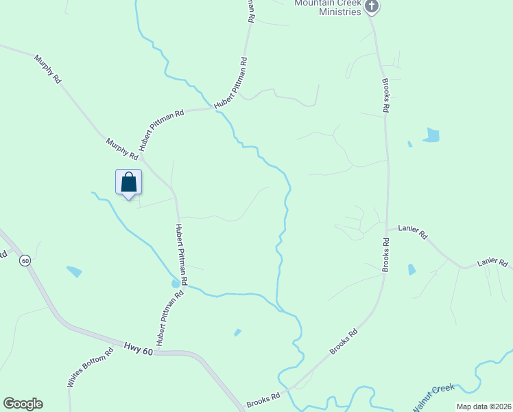 map of restaurants, bars, coffee shops, grocery stores, and more near 298 Hidden Trail in Pendergrass