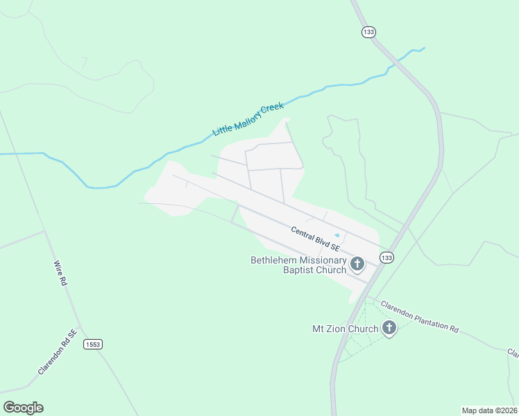 map of restaurants, bars, coffee shops, grocery stores, and more near 9162 Central Blvd SE in Winnabow