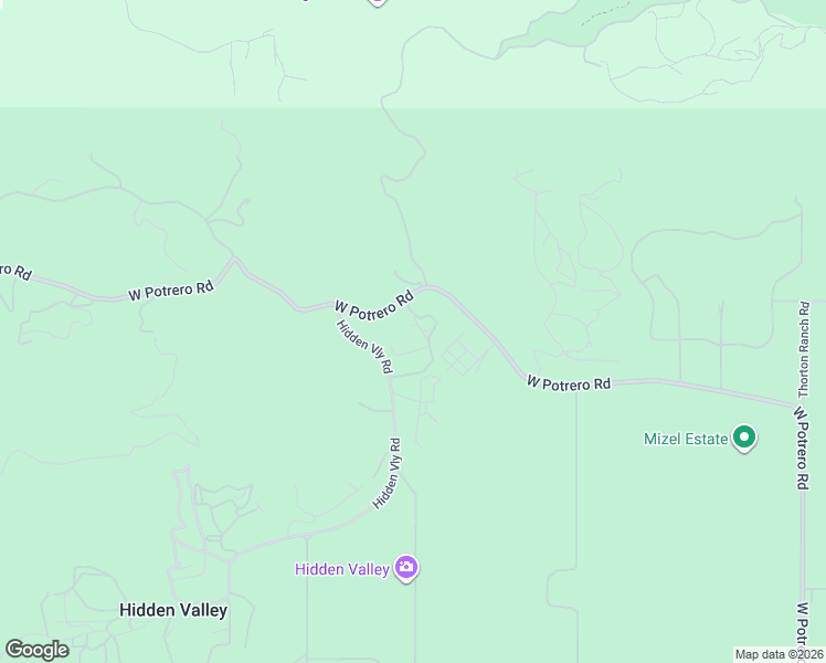map of restaurants, bars, coffee shops, grocery stores, and more near 1812 West Potrero Road in Thousand Oaks
