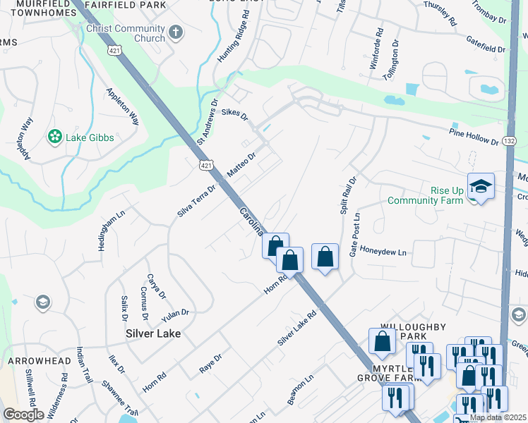 map of restaurants, bars, coffee shops, grocery stores, and more near 1015 Summer Woods Drive in Wilmington