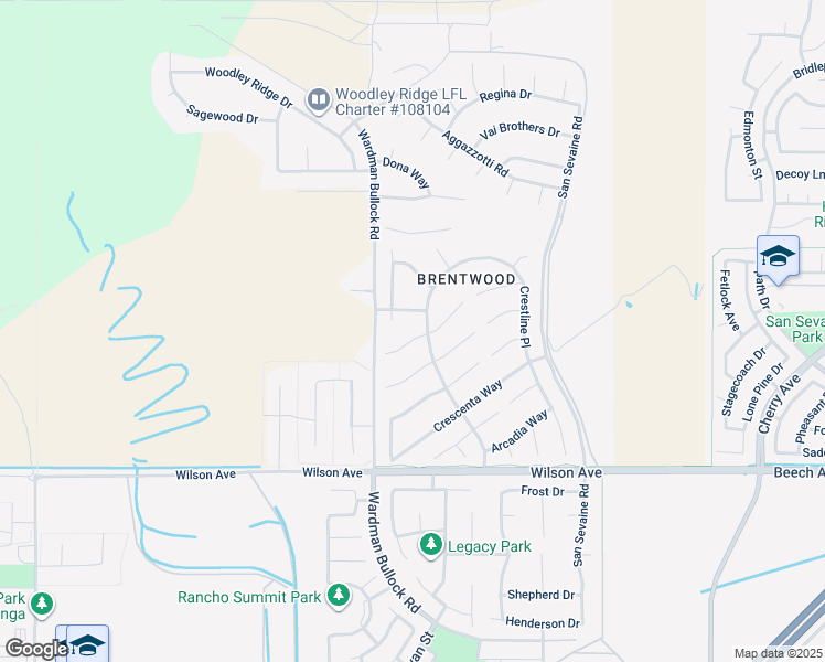 map of restaurants, bars, coffee shops, grocery stores, and more near 13982 Claremont Lane in Rancho Cucamonga