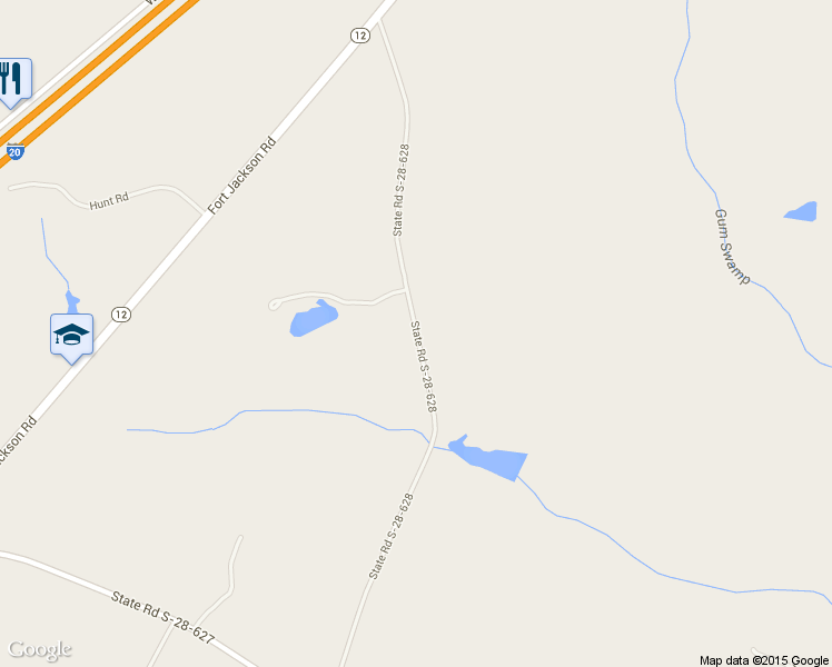 map of restaurants, bars, coffee shops, grocery stores, and more near 1005 State Road S-28-628 in Lugoff