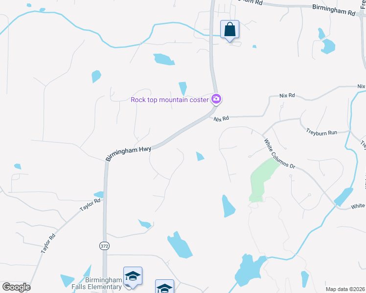 map of restaurants, bars, coffee shops, grocery stores, and more near 765 Colonial Lane in Alpharetta