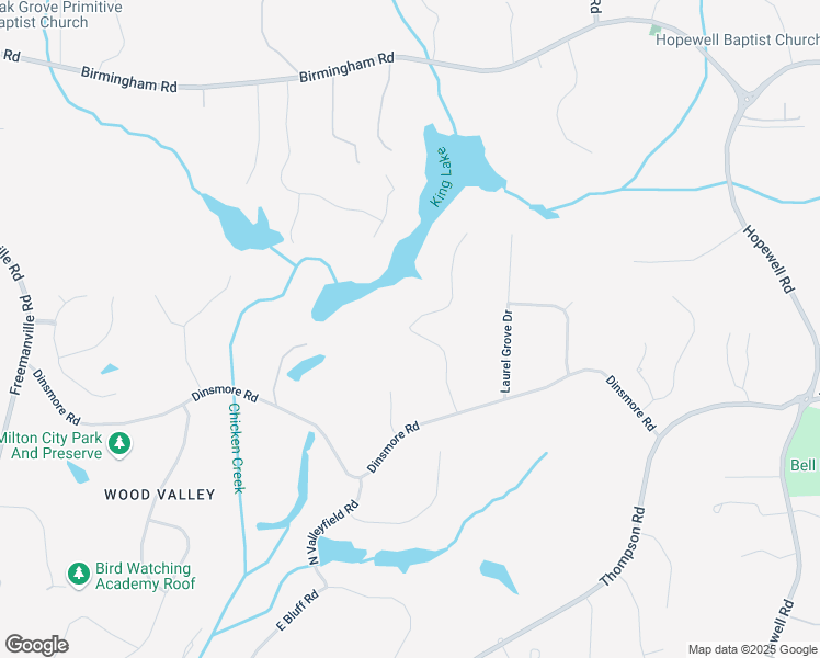 map of restaurants, bars, coffee shops, grocery stores, and more near 1996 Long Hollow Lane in Milton