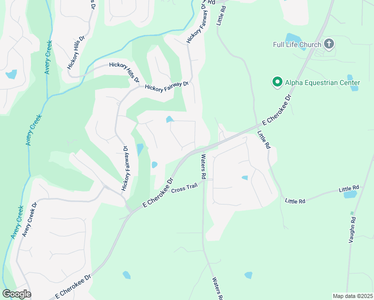 map of restaurants, bars, coffee shops, grocery stores, and more near 201 Glenview Court in Woodstock