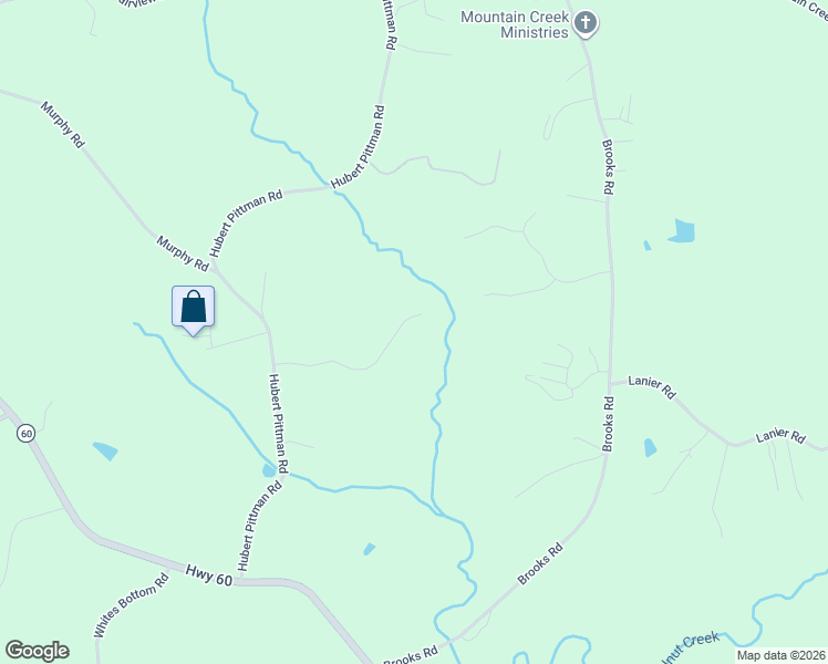 map of restaurants, bars, coffee shops, grocery stores, and more near 298 Hidden Trail in Pendergrass