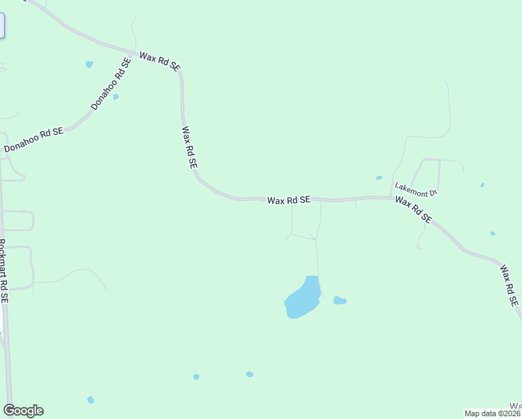 map of restaurants, bars, coffee shops, grocery stores, and more near 894 Wax Road Southeast in Silver Creek