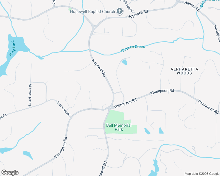 map of restaurants, bars, coffee shops, grocery stores, and more near 15420 Hopewell Road in Milton