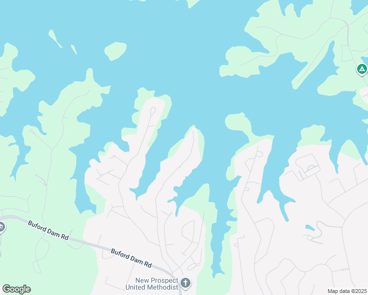 map of restaurants, bars, coffee shops, grocery stores, and more near 6308 Woodlake Drive in Buford