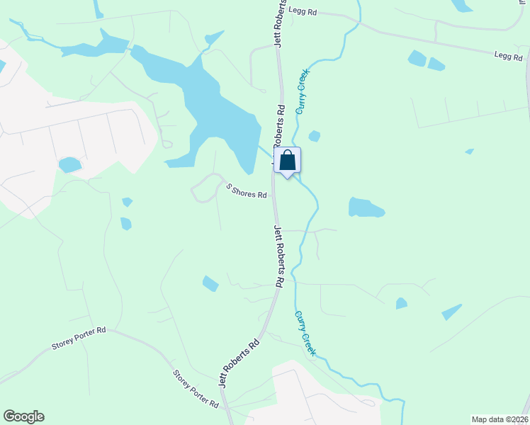 map of restaurants, bars, coffee shops, grocery stores, and more near 144 Jett Roberts Road in Jefferson