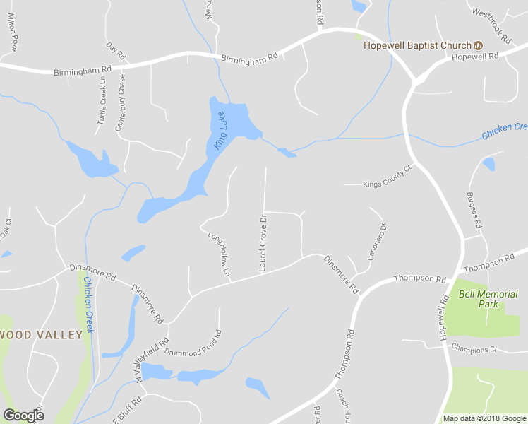 map of restaurants, bars, coffee shops, grocery stores, and more near 2091 Lake Grove Lane in Milton
