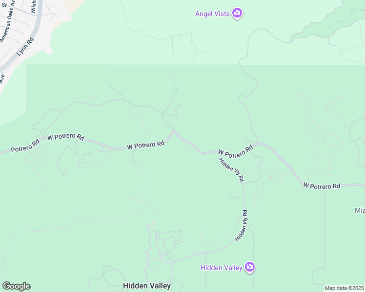 map of restaurants, bars, coffee shops, grocery stores, and more near 2400 West Potrero Road in Westlake Village