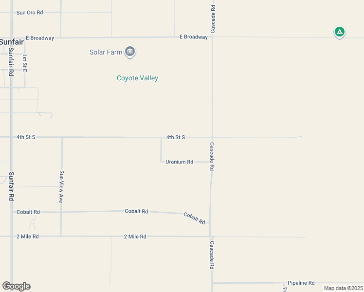 map of restaurants, bars, coffee shops, grocery stores, and more near 65587 4th Street South in Joshua Tree