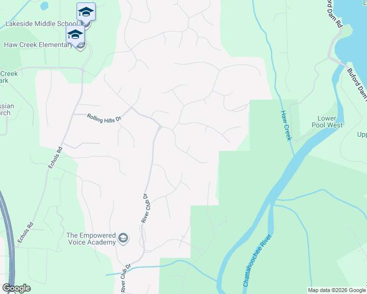map of restaurants, bars, coffee shops, grocery stores, and more near 4485 Summerwood Drive in Cumming