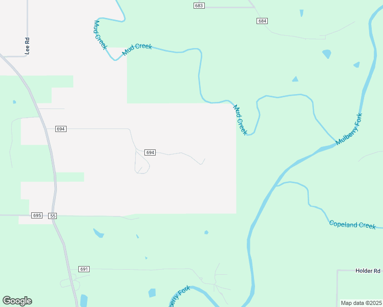 map of restaurants, bars, coffee shops, grocery stores, and more near 904 County Road 694 in Holly Pond