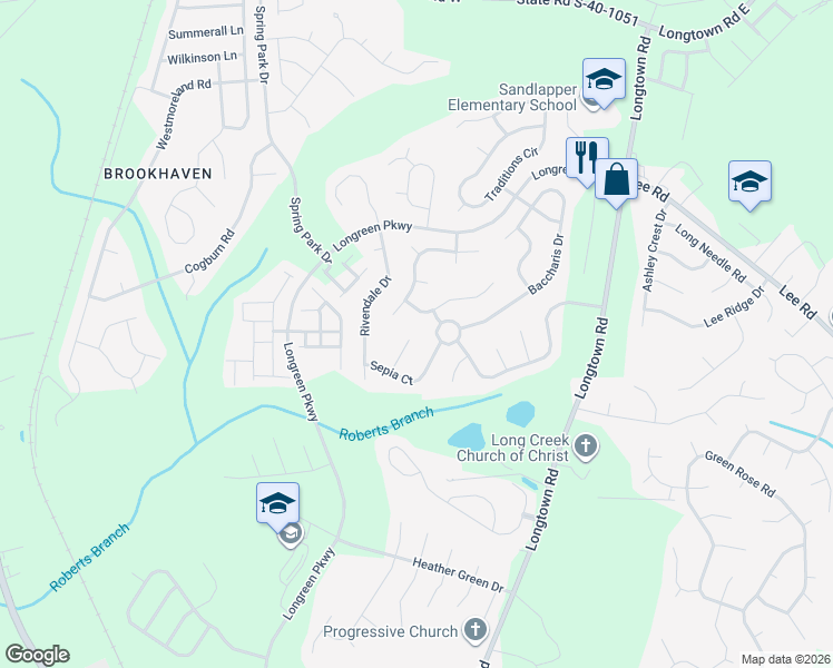 map of restaurants, bars, coffee shops, grocery stores, and more near 324 Canonero Court in Columbia