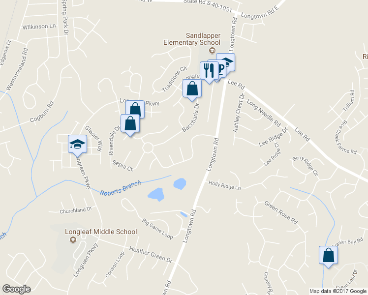 map of restaurants, bars, coffee shops, grocery stores, and more near 14 Ben Brush Court in Columbia