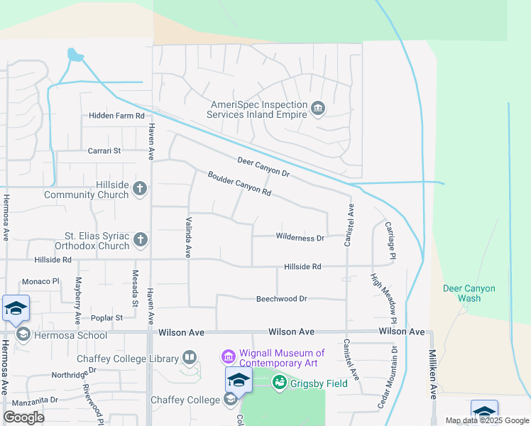 map of restaurants, bars, coffee shops, grocery stores, and more near 5367 Morning Star Drive in Rancho Cucamonga