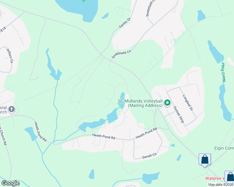 map of restaurants, bars, coffee shops, grocery stores, and more near 26 Sumner Street in Elgin