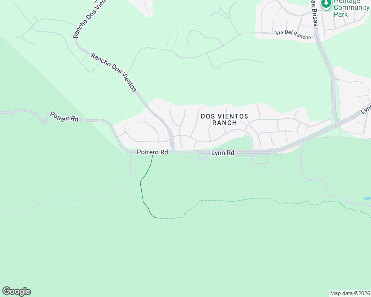 map of restaurants, bars, coffee shops, grocery stores, and more near 1125 Via Hispano in Thousand Oaks