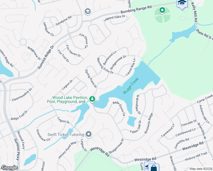 map of restaurants, bars, coffee shops, grocery stores, and more near 313 Spring Point Drive in Columbia