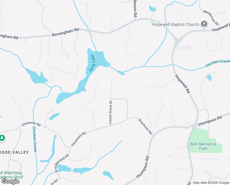 map of restaurants, bars, coffee shops, grocery stores, and more near 15435 Laurel Grove Drive in Alpharetta