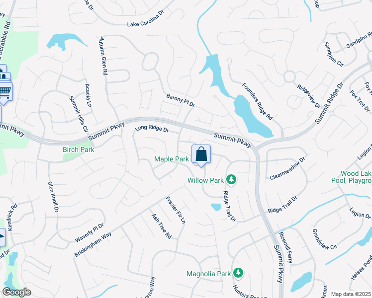 map of restaurants, bars, coffee shops, grocery stores, and more near 102 Flintwood Court in Columbia