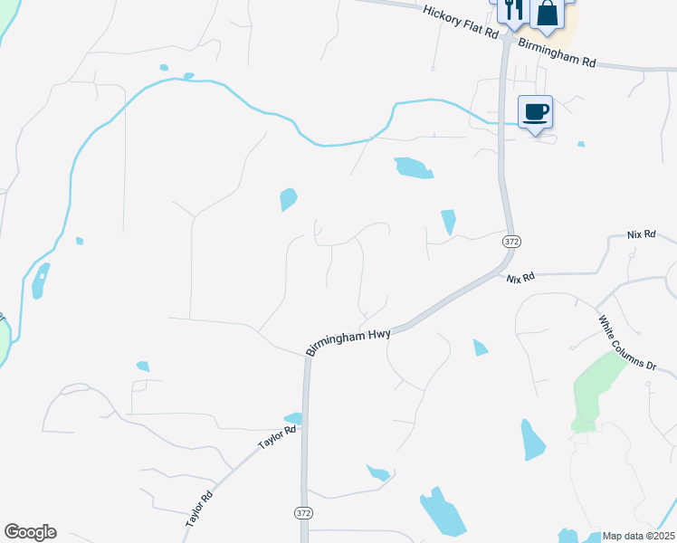 map of restaurants, bars, coffee shops, grocery stores, and more near 2010 Coppice Court in Alpharetta