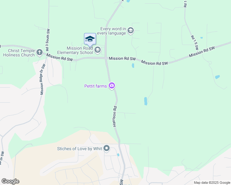 map of restaurants, bars, coffee shops, grocery stores, and more near in Euharlee