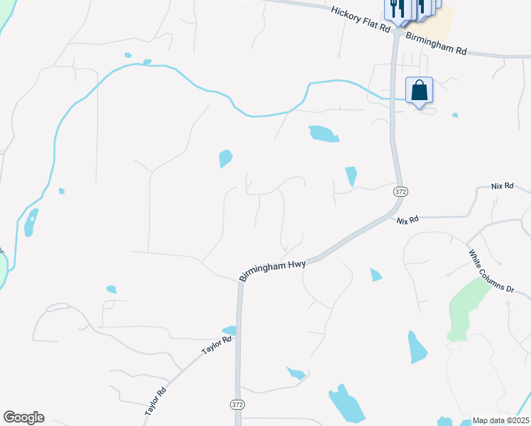 map of restaurants, bars, coffee shops, grocery stores, and more near 2010 Coppice Court in Alpharetta
