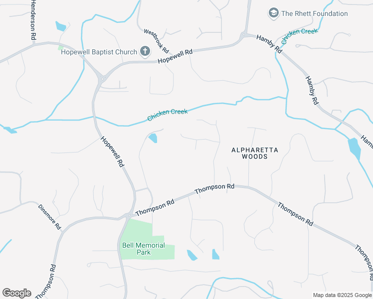 map of restaurants, bars, coffee shops, grocery stores, and more near 115 Beringer Court in Alpharetta