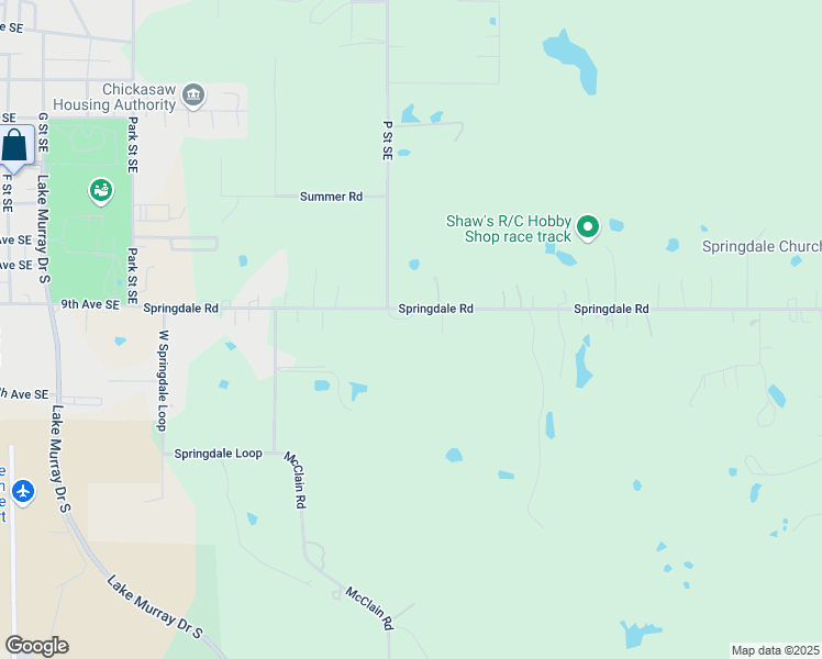 map of restaurants, bars, coffee shops, grocery stores, and more near 1500 Springdale Road in Ardmore