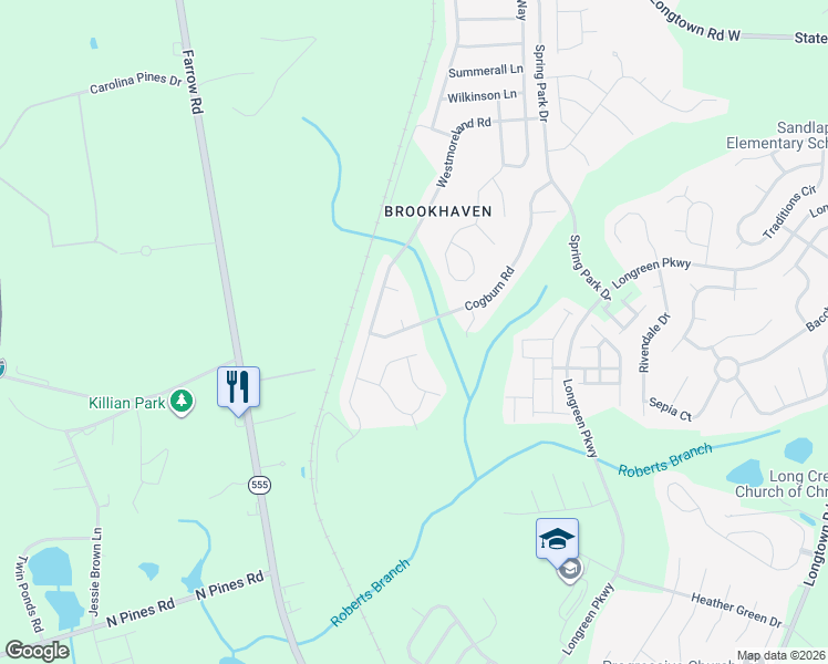 map of restaurants, bars, coffee shops, grocery stores, and more near 241 Cogburn Road in Columbia