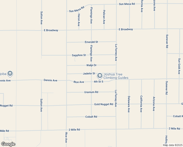map of restaurants, bars, coffee shops, grocery stores, and more near Jadeite Street in San Bernardino County