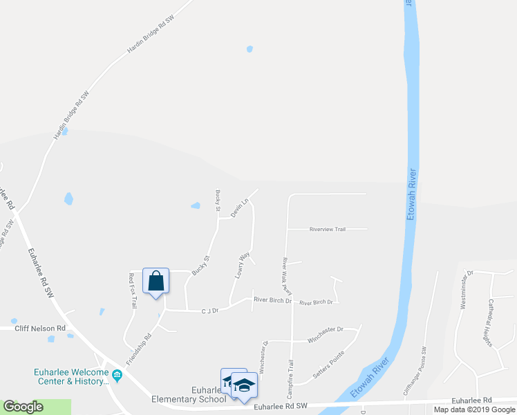 map of restaurants, bars, coffee shops, grocery stores, and more near 50 Lowry Way in Kingston