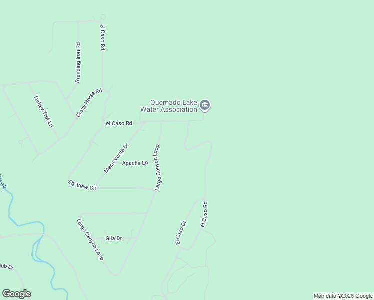 map of restaurants, bars, coffee shops, grocery stores, and more near 115 el Caso Road in Quemado