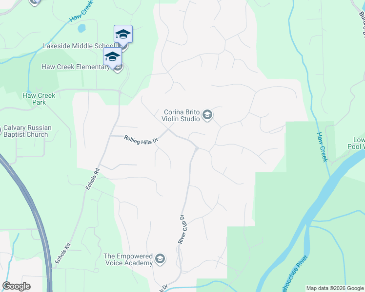 map of restaurants, bars, coffee shops, grocery stores, and more near 4150 Summerwood Drive in Cumming