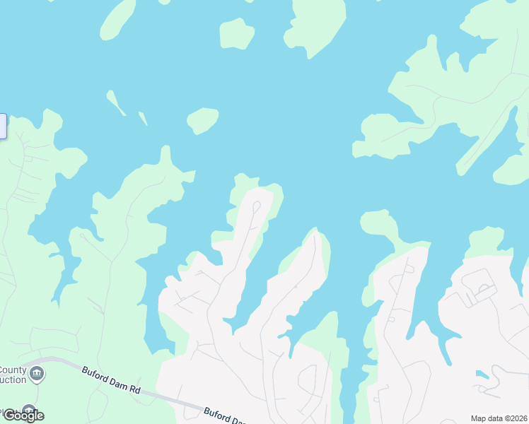 map of restaurants, bars, coffee shops, grocery stores, and more near 6395 Lakeview Drive in Buford